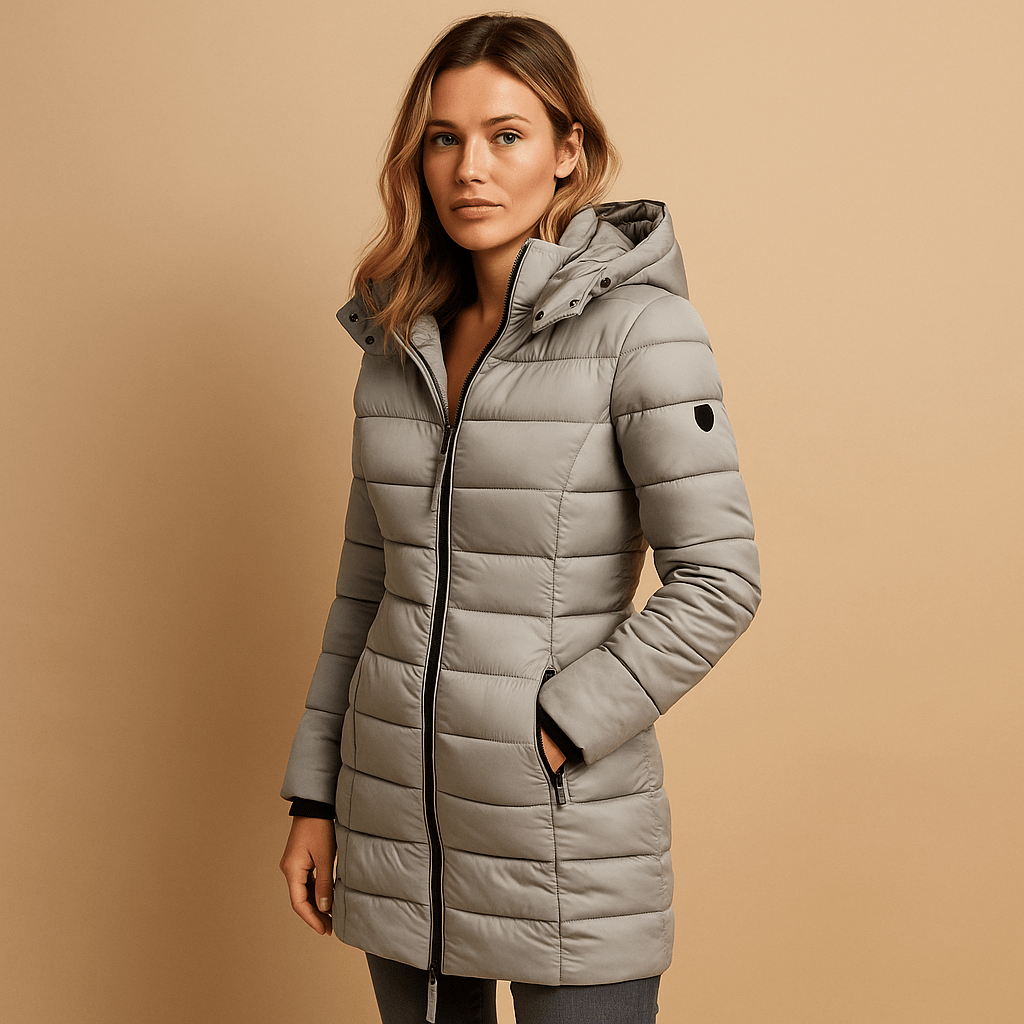 Elize | Lightweight Puffer Down Jacket - Ciara & Fiona
