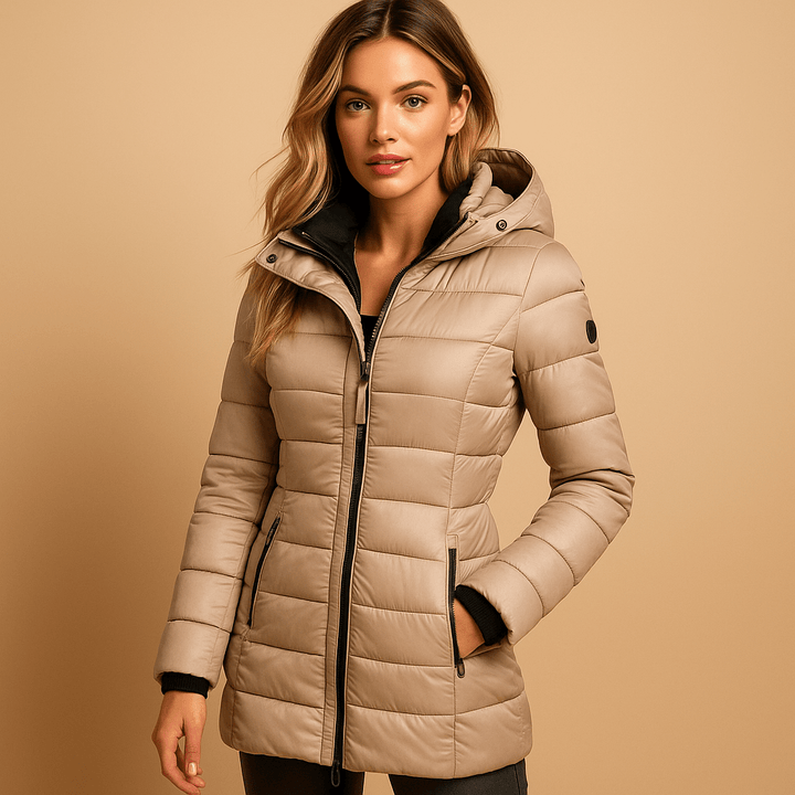 Elize | Lightweight Puffer Down Jacket - Ciara & Fiona