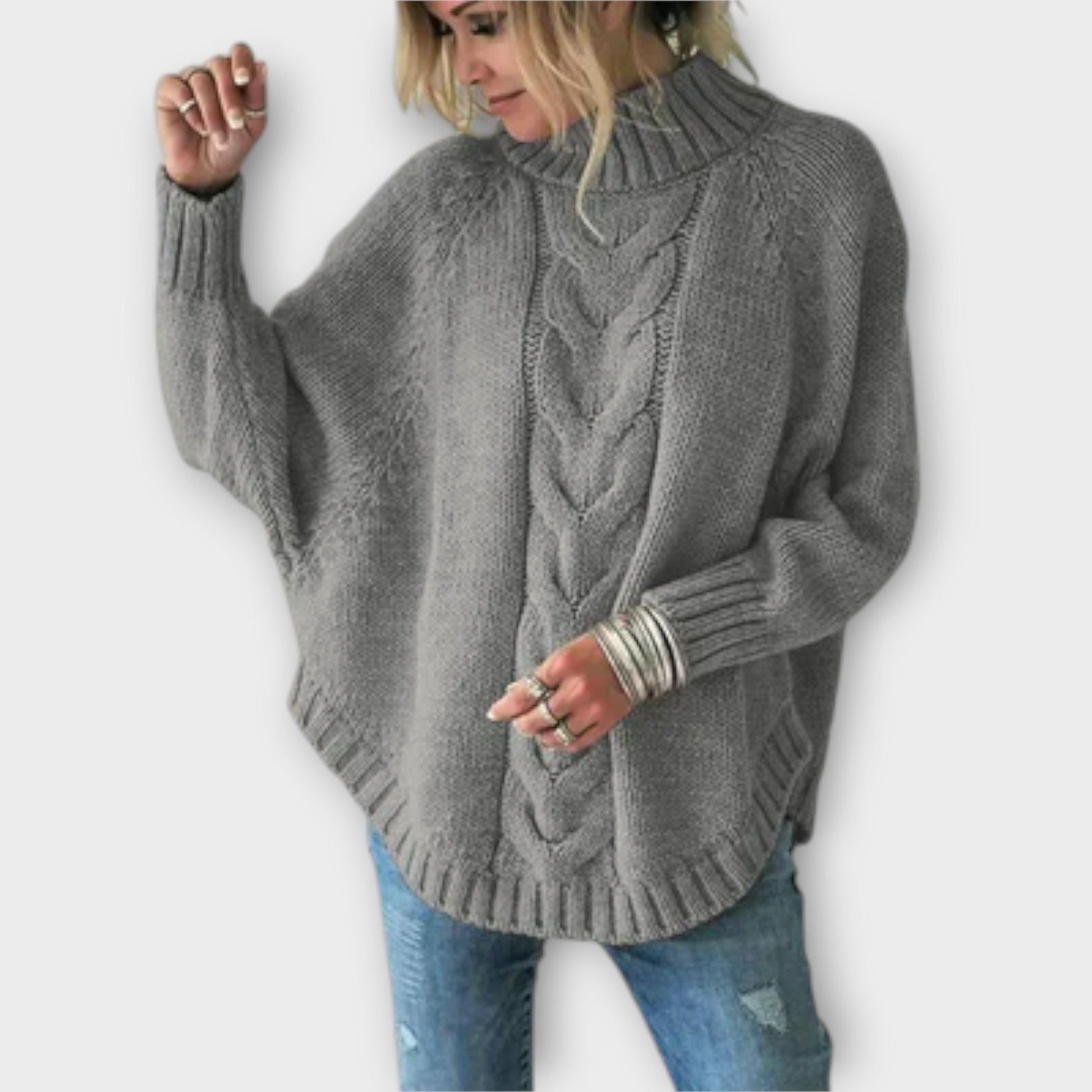 Elysian Cable Knit Jumper - Ciara & Fiona