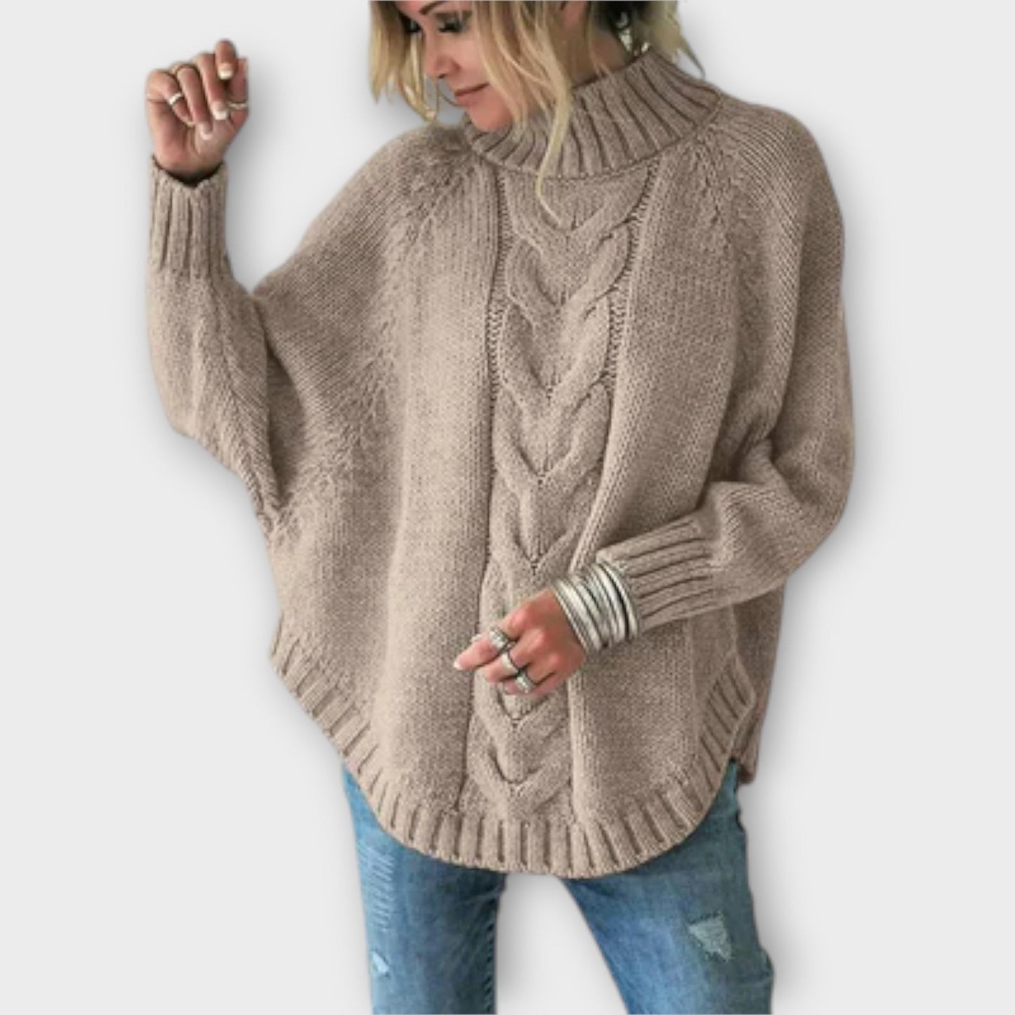 Elysian Cable Knit Jumper - Ciara & Fiona