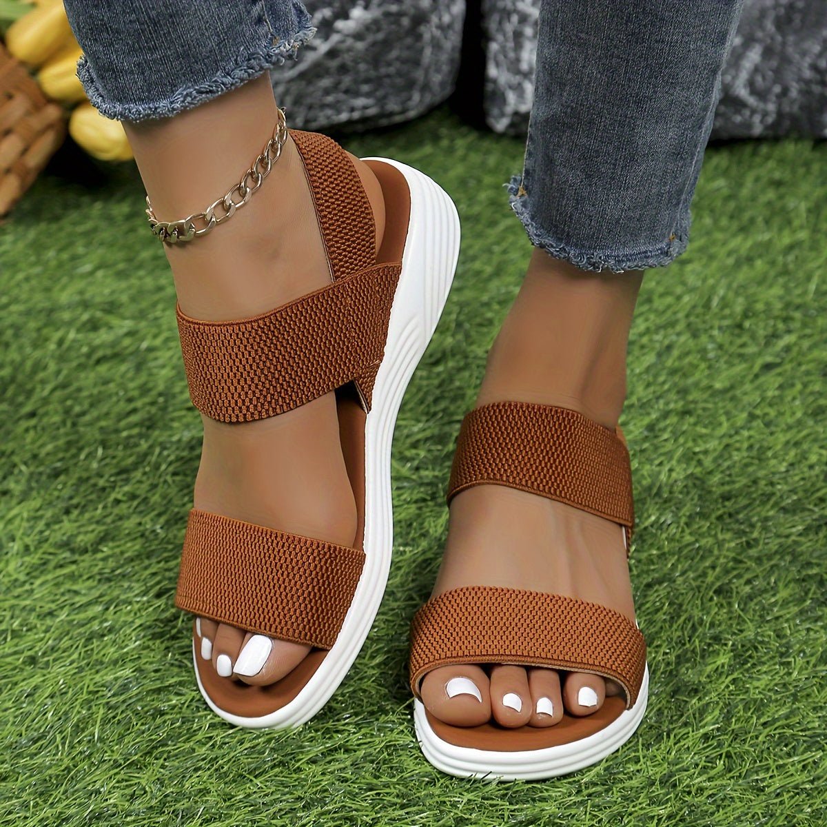 Emersyn | Lightweight Stretch Orthopedic Sandals - Ciara & Fiona