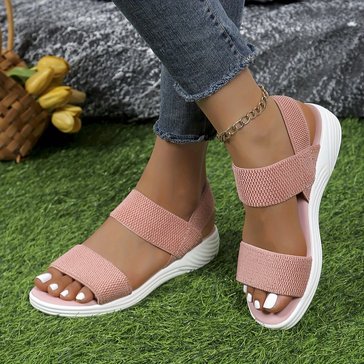 Emersyn | Lightweight Stretch Orthopedic Sandals - Ciara & Fiona
