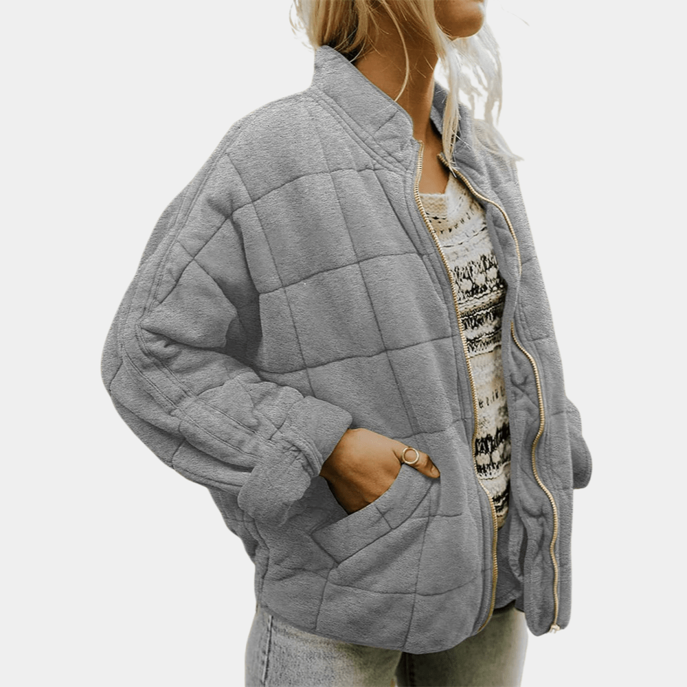 Evalina | Warm Quilted Jacket - Ciara & Fiona