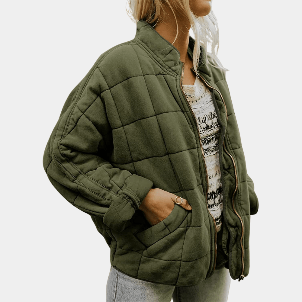 Evalina | Warm Quilted Jacket - Ciara & Fiona