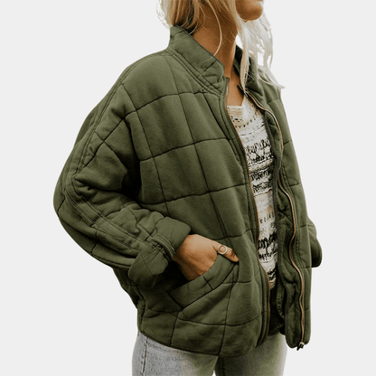 Evalina | Warm Quilted Jacket - Ciara & Fiona