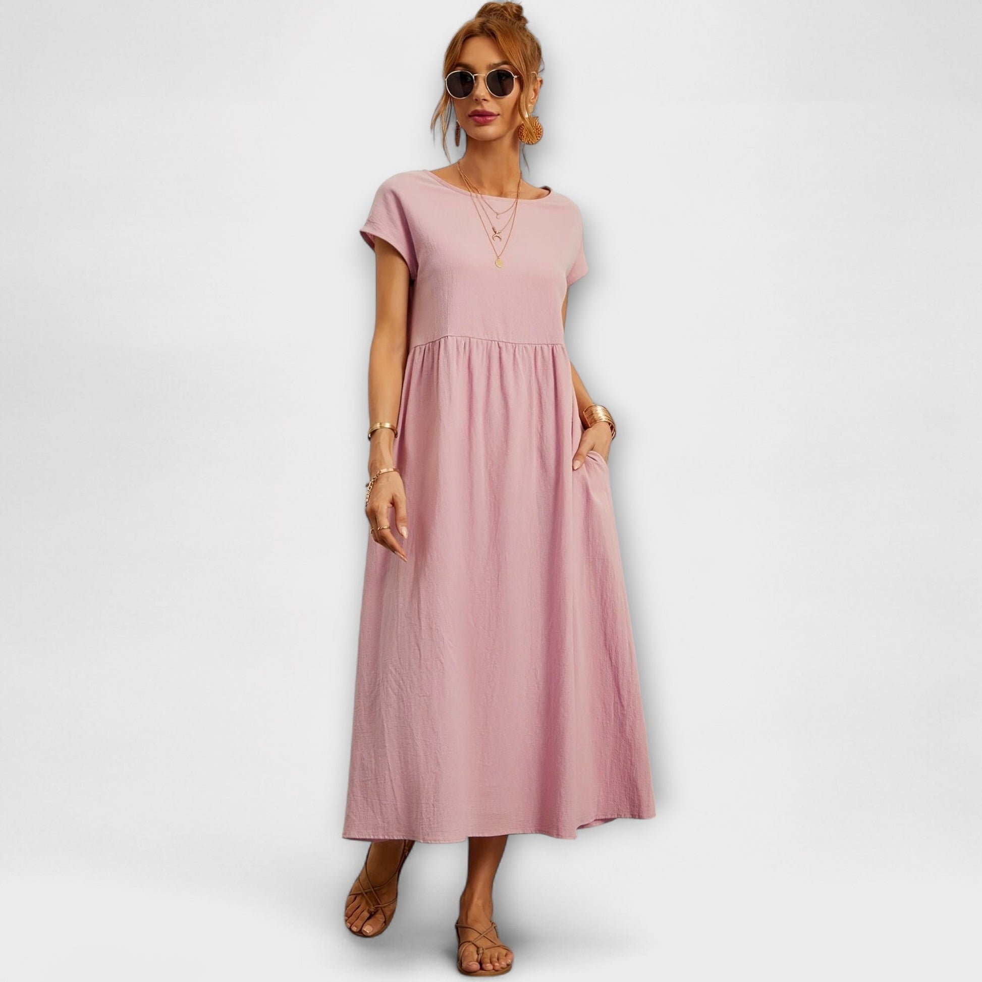 Farrah | Comfortable Everyday Dress - Ciara & Fiona