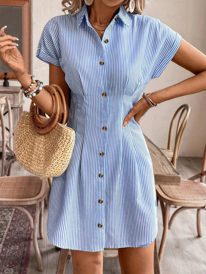 Faustine | Casual Striped Dress - Ciara & Fiona