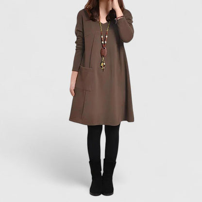 FELICIA | Elegant Everyday Dress with Timeless Comfort - Ciara & Fiona