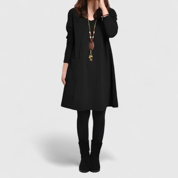 FELICIA | Elegant Everyday Dress with Timeless Comfort - Ciara & Fiona