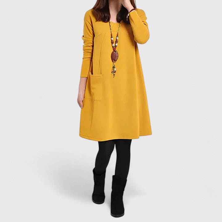 FELICIA | Elegant Everyday Dress with Timeless Comfort - Ciara & Fiona