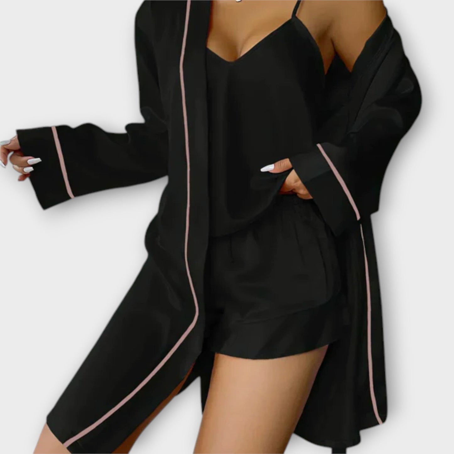 Félicité – Comfortable 3 - Piece Pajama Set - Luna Hampton