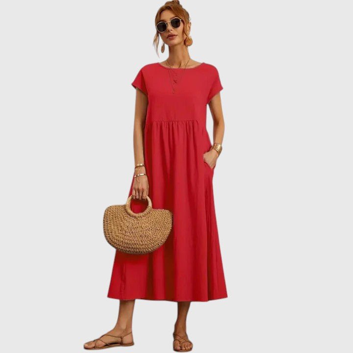 Fenella | Comfortable Midi Dress - Luna Hampton