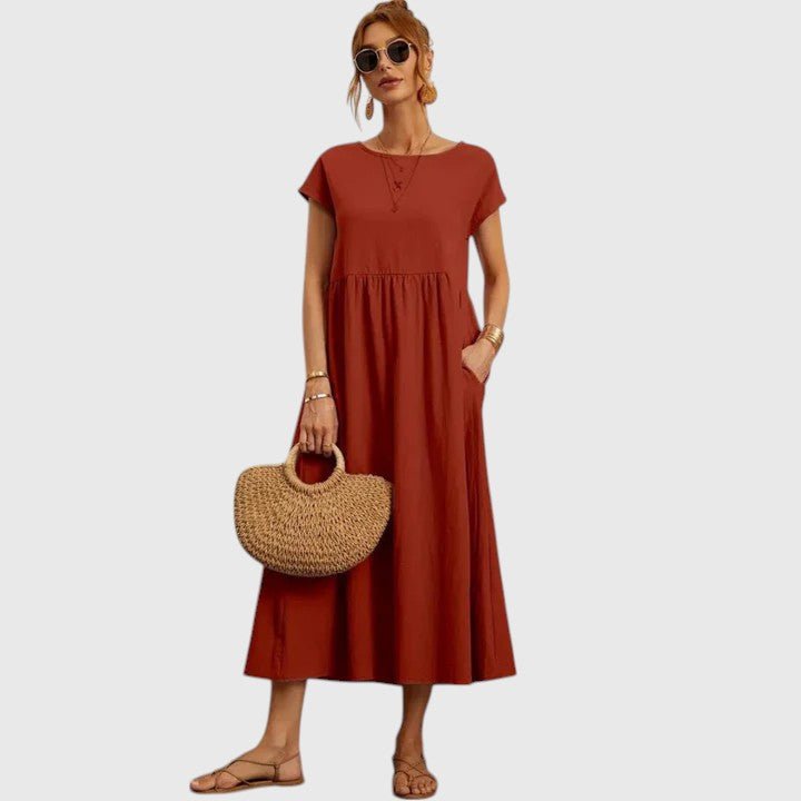 Fenella | Comfortable Midi Dress - Luna Hampton
