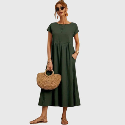 Fenella | Comfortable Midi Dress - Luna Hampton