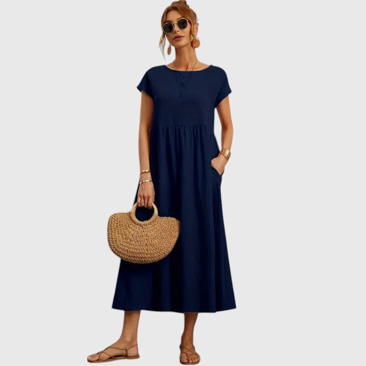 Fenella | Comfortable Midi Dress - Luna Hampton