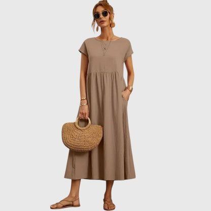 Fenella | Comfortable Midi Dress - Luna Hampton