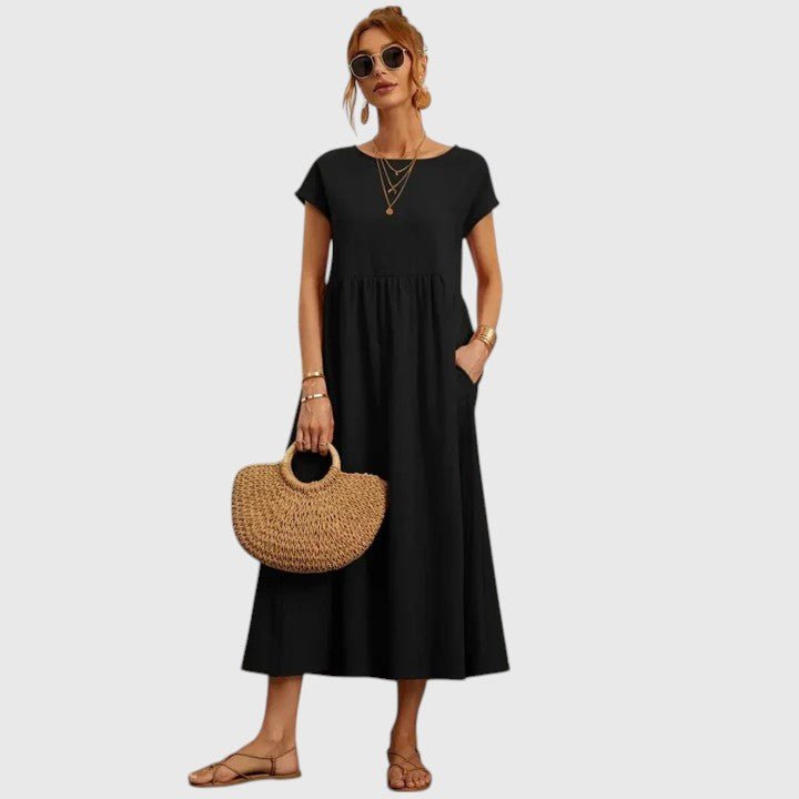 Fenella | Comfortable Midi Dress - Luna Hampton
