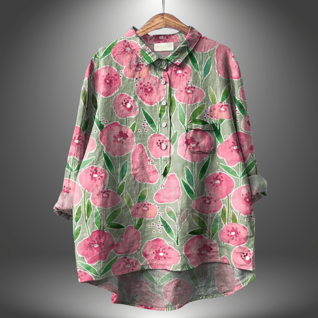 Fiolie | Handcrafted Floral Shirt - Ciara & Fiona