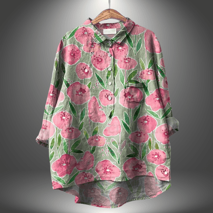 Fiolie | Handcrafted Floral Shirt - Ciara & Fiona