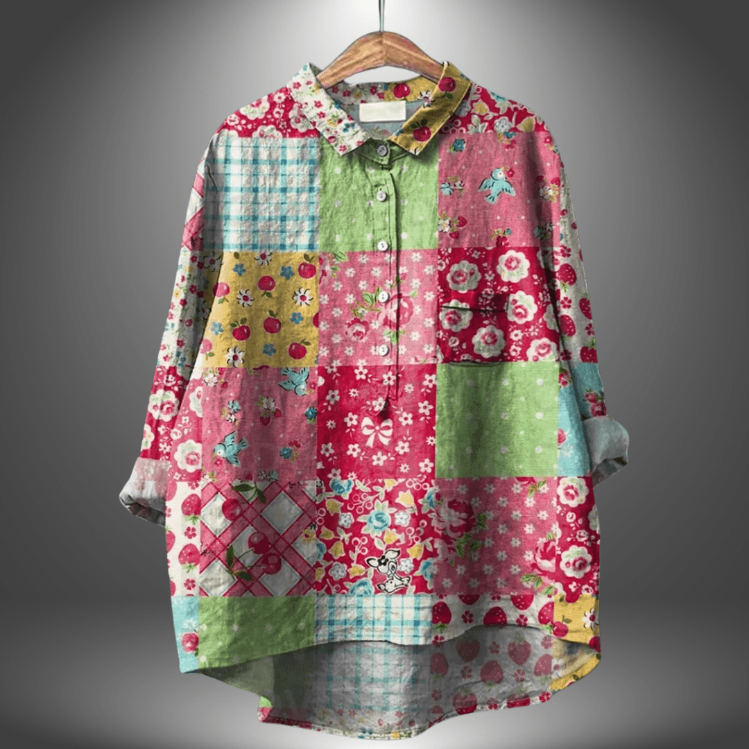 Fiolie | Handcrafted Floral Shirt - Ciara & Fiona