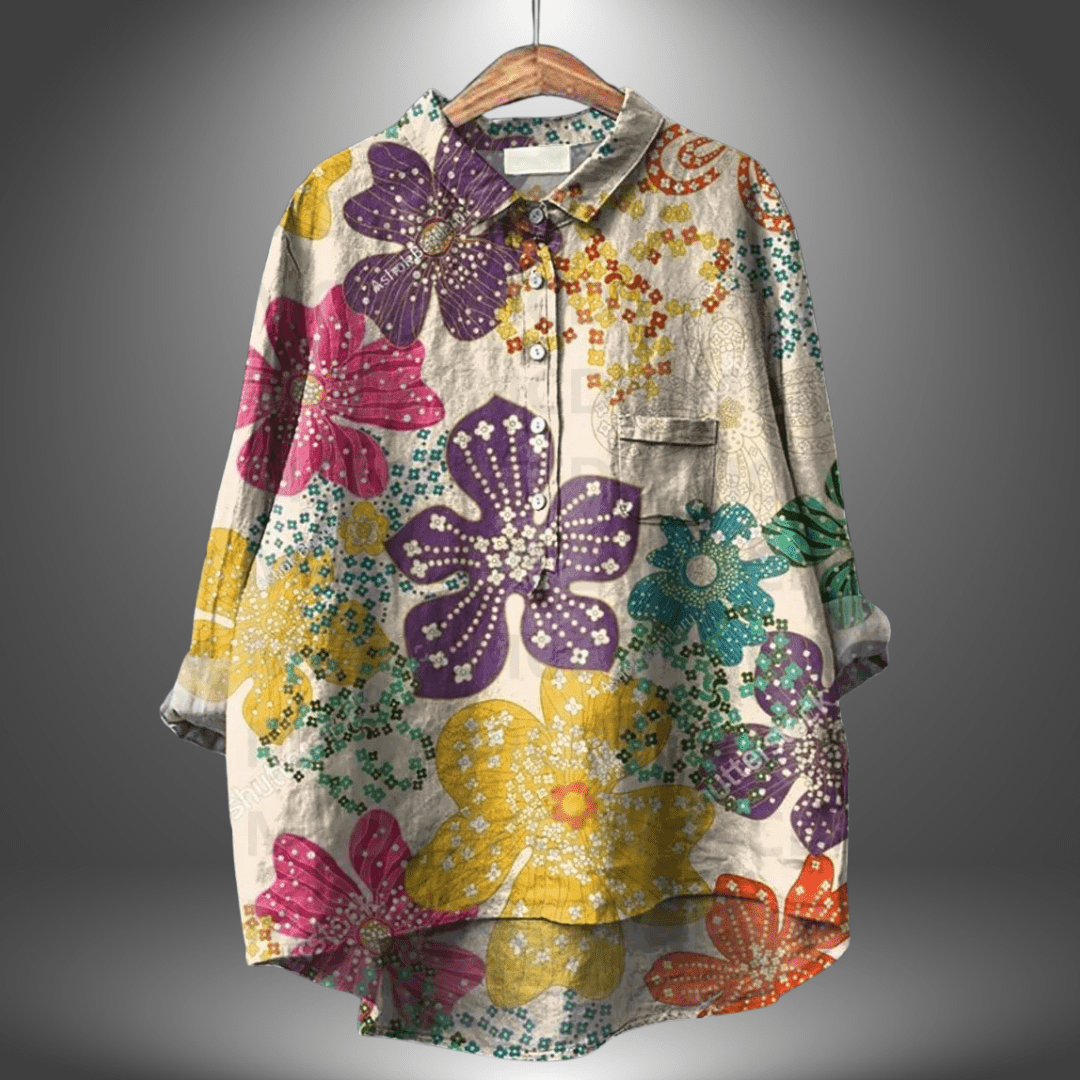 Fiolie | Handcrafted Floral Shirt - Ciara & Fiona