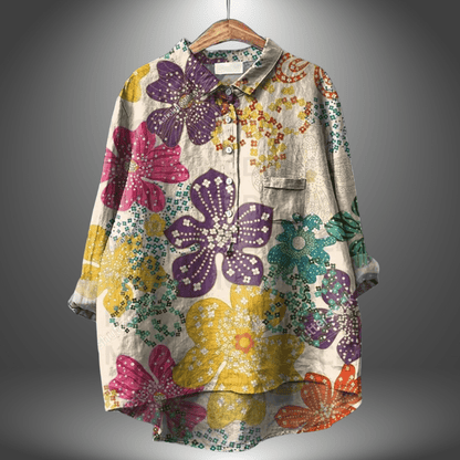 Fiolie | Handcrafted Floral Shirt - Ciara & Fiona