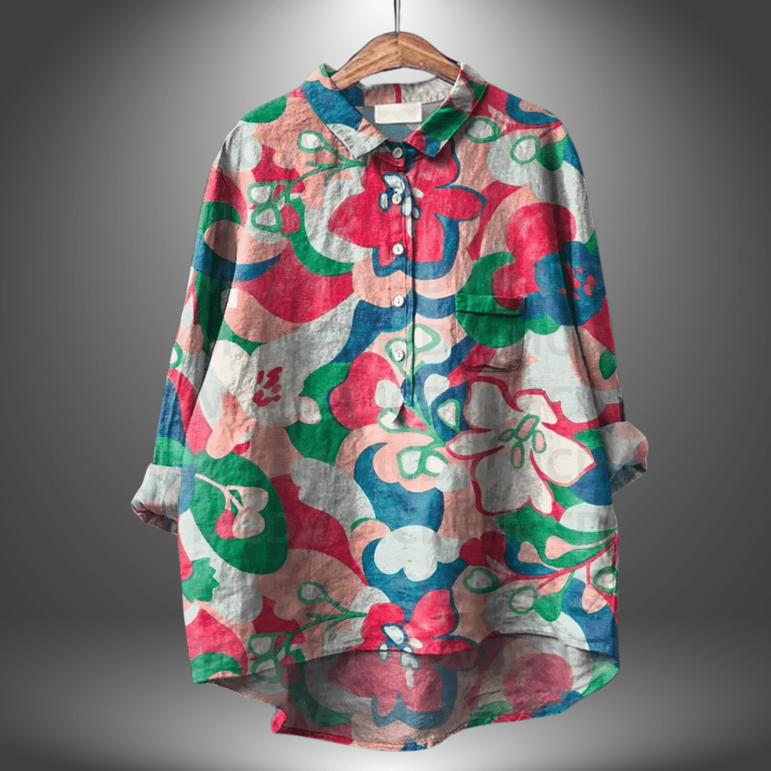 Fiolie | Handcrafted Floral Shirt - Ciara & Fiona