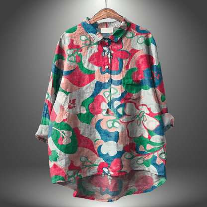 Fiolie | Handcrafted Floral Shirt - Ciara & Fiona