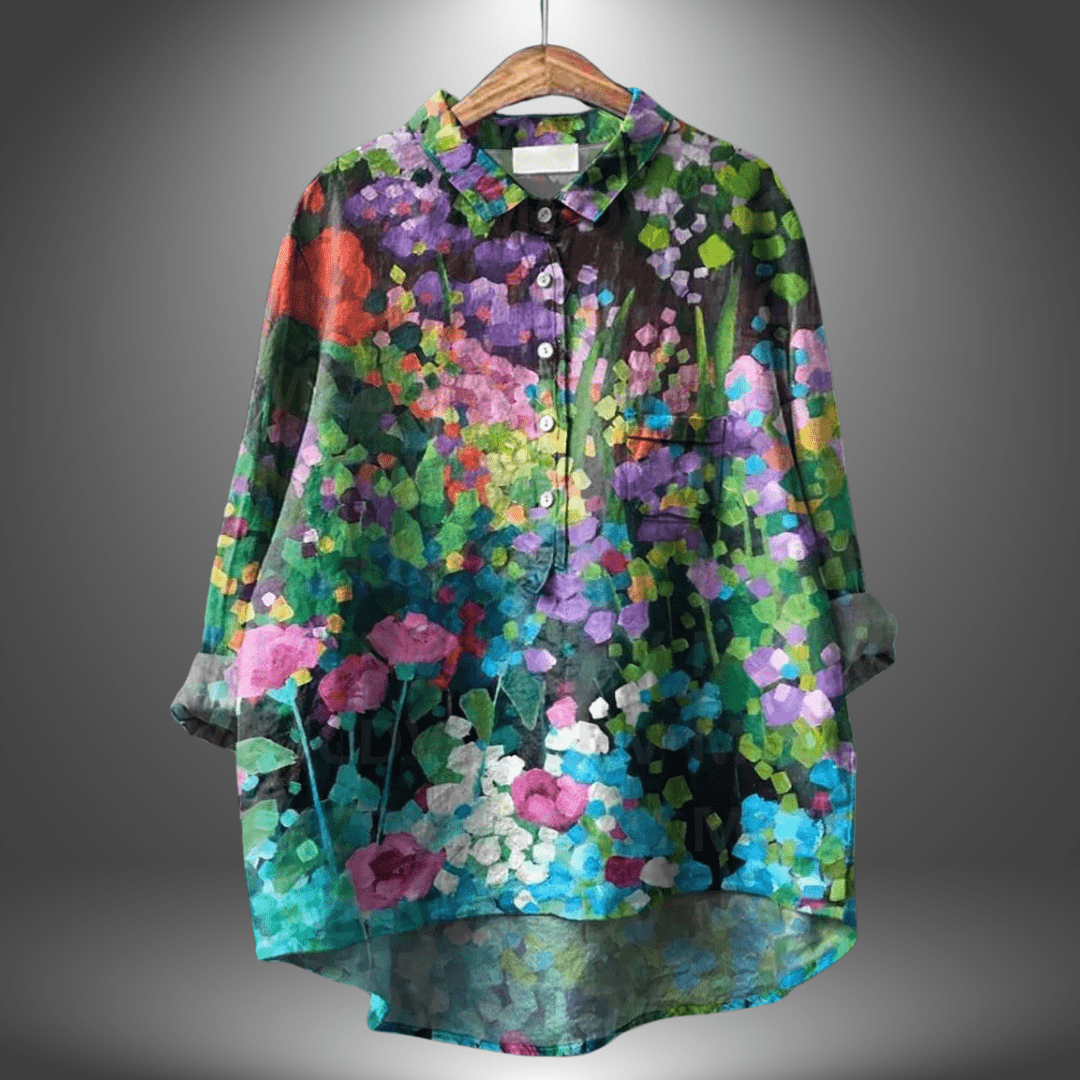 Fiolie | Handcrafted Floral Shirt - Ciara & Fiona