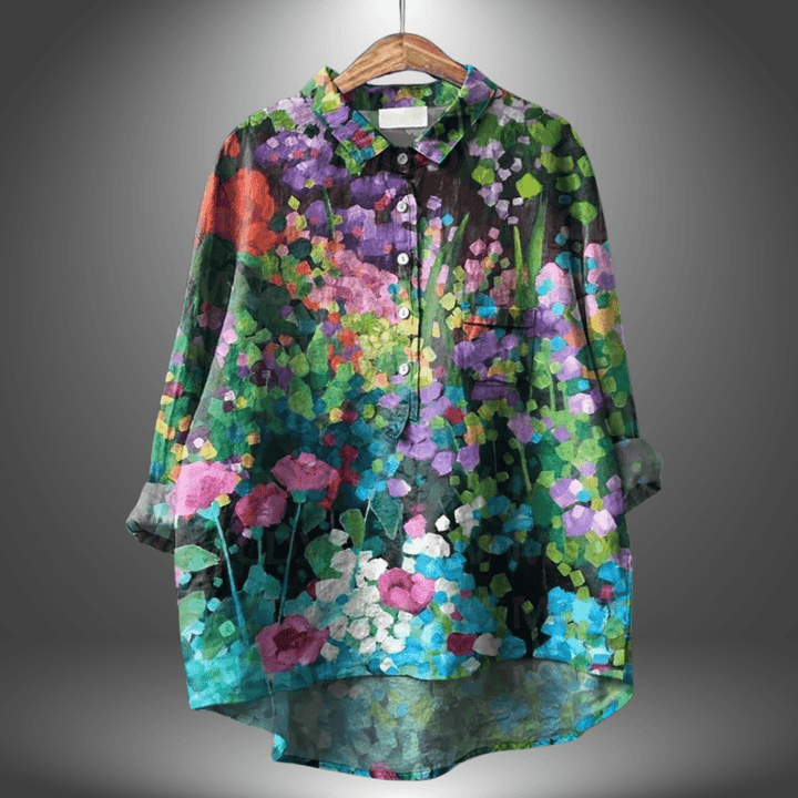 Fiolie | Handcrafted Floral Shirt - Ciara & Fiona