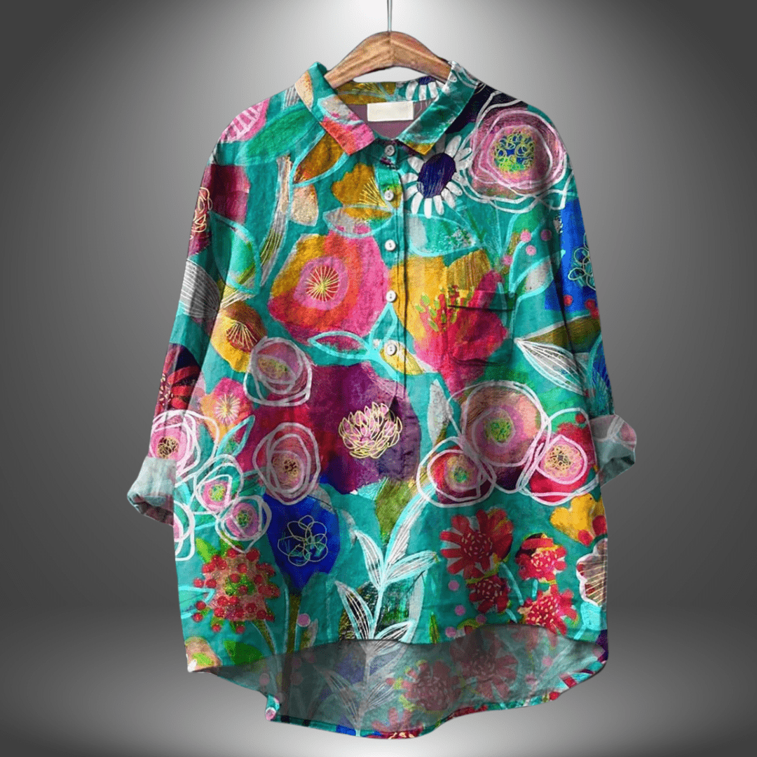 Fiolie | Handcrafted Floral Shirt - Ciara & Fiona