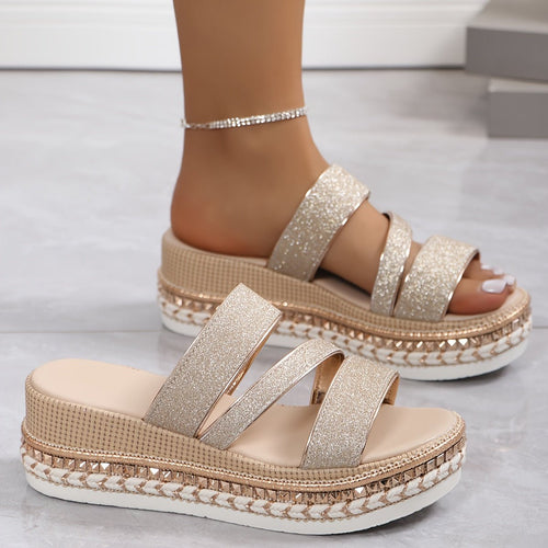 Floella | Comfortable Wedge Sandals - Ciara & Fiona