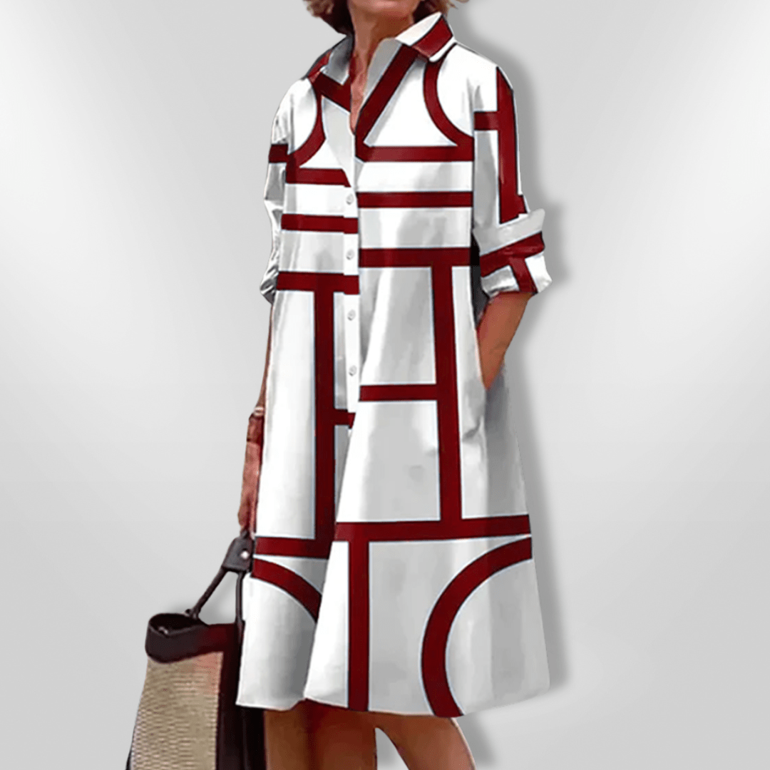 Francine | Chic Button - Up Dress - Ciara & Fiona