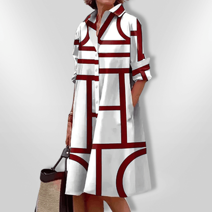 Francine | Chic Button - Up Dress - Ciara & Fiona