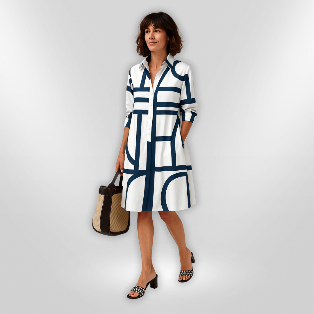Francine | Chic Button - Up Dress - Ciara & Fiona