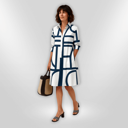 Francine | Chic Button - Up Dress - Ciara & Fiona