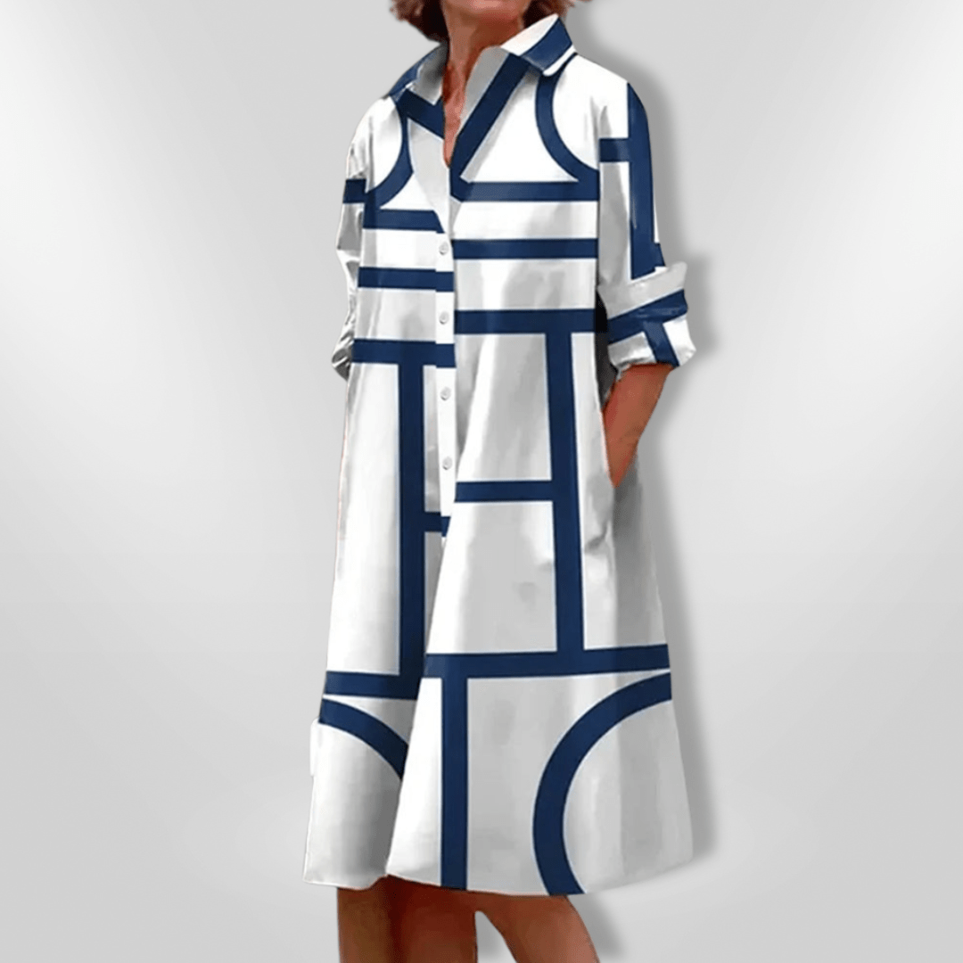 Francine | Chic Button - Up Dress - Ciara & Fiona