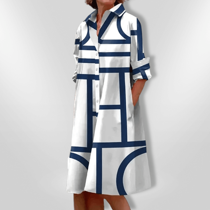 Francine | Chic Button - Up Dress - Ciara & Fiona