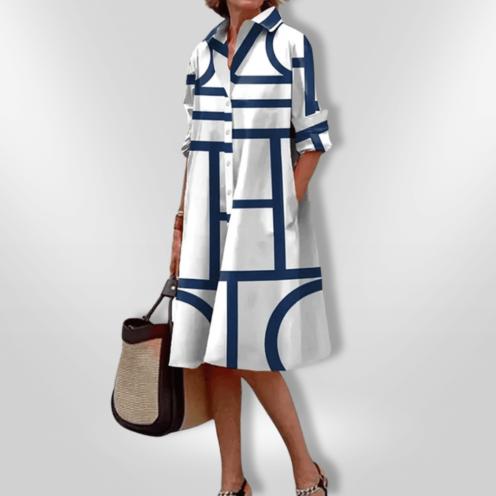 Francine | Chic Button - Up Dress - Ciara & Fiona