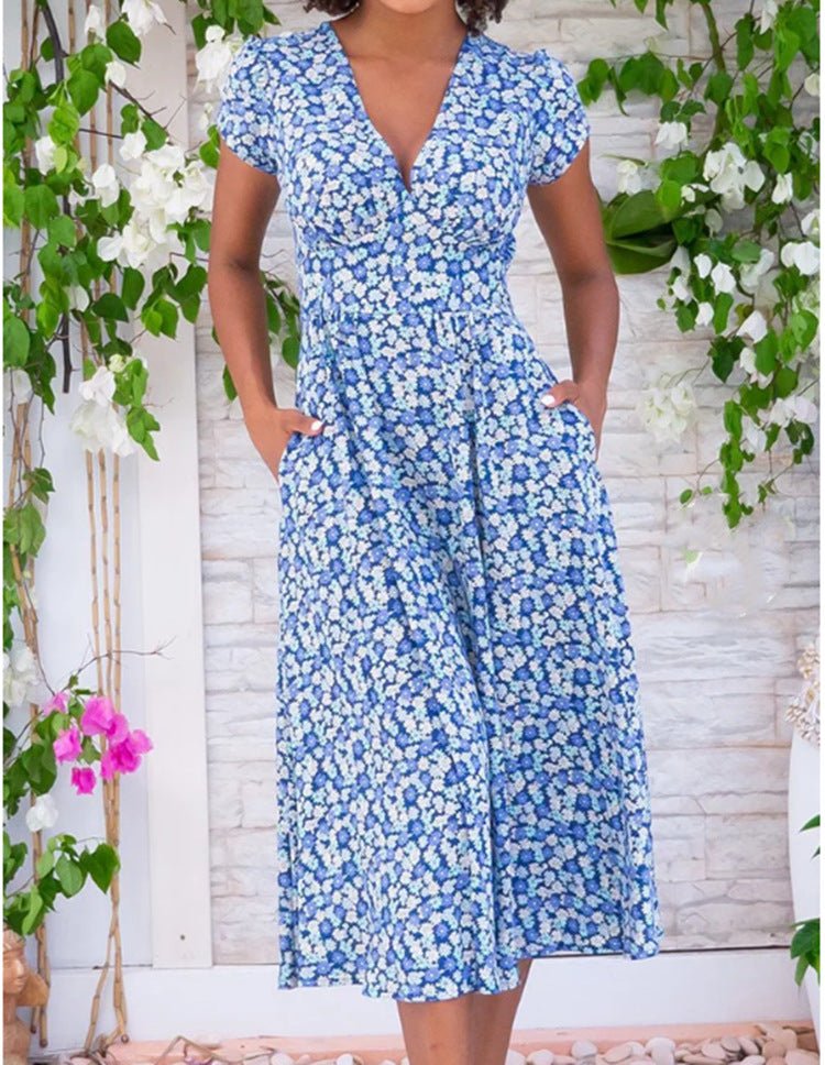 Fyang | Button - Front Midi Dress - Ciara & Fiona