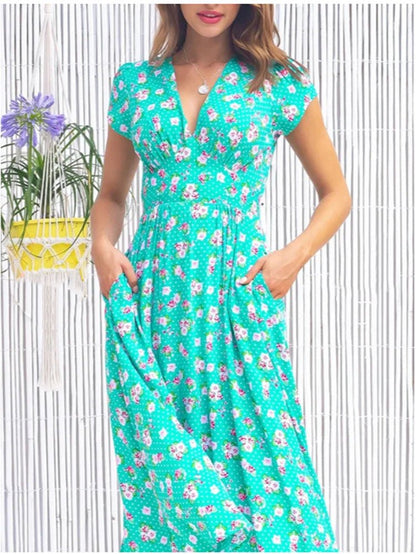 Fyang | Button - Front Midi Dress - Ciara & Fiona