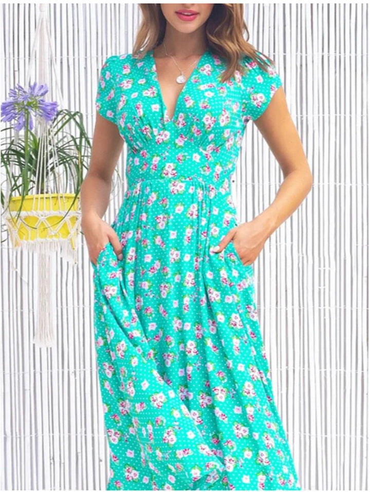 Fyang | Button - Front Midi Dress - Ciara & Fiona