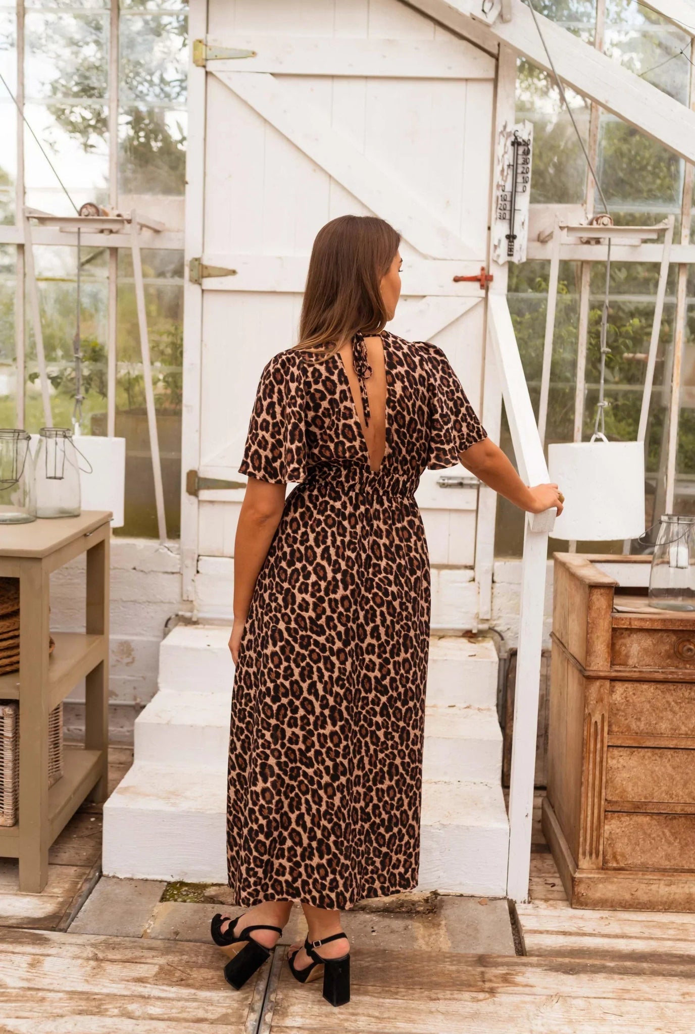 Gaelle | The Leopard Maxi Dress - Ciara & Fiona