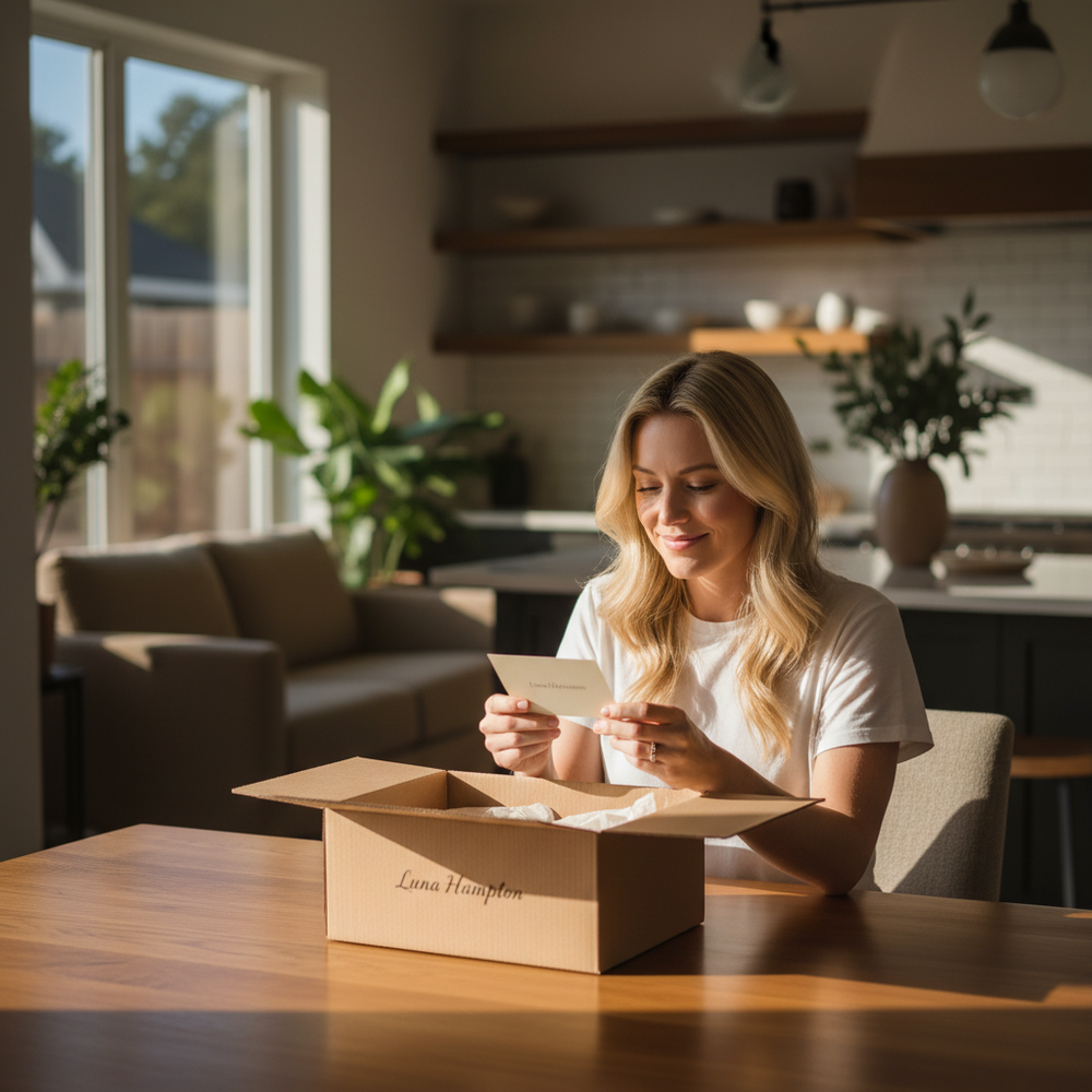 <p>Customers love Luna Hampton</p>