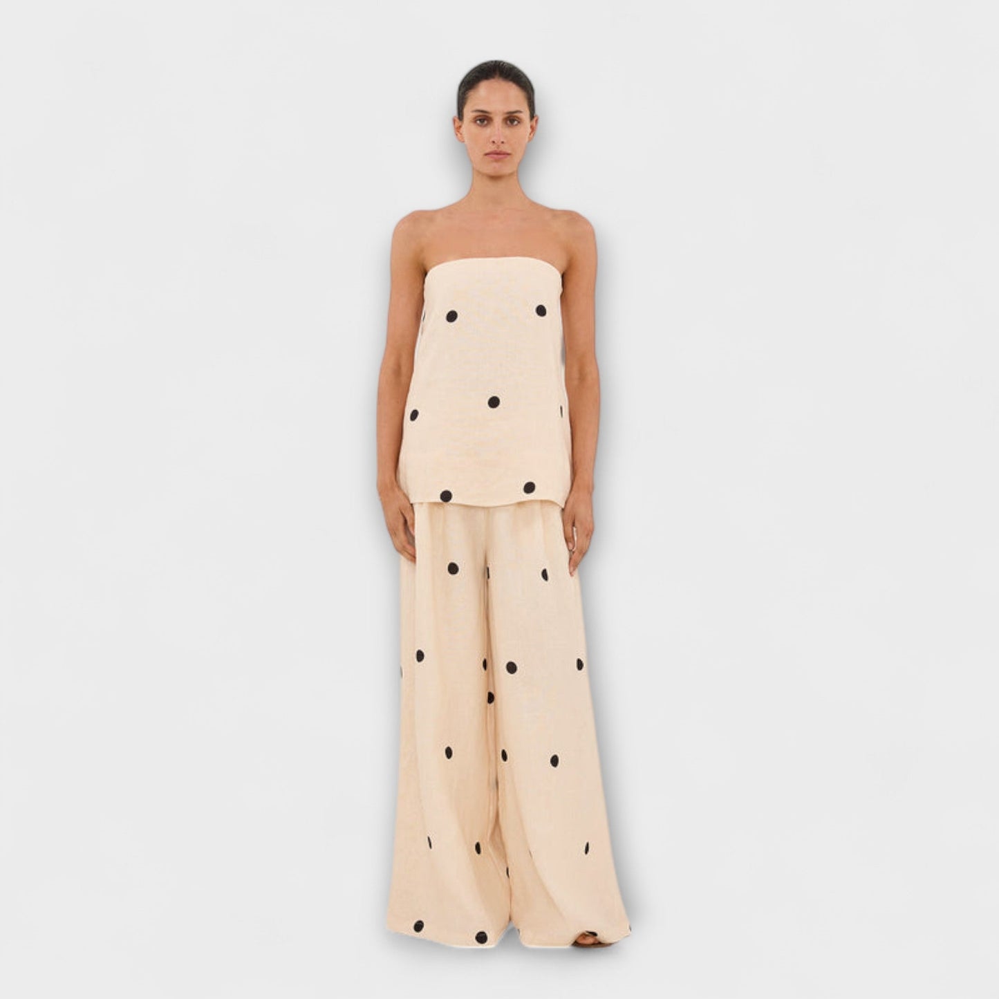 Georgia - Polka Dot Jumpsuit - Luna Hampton