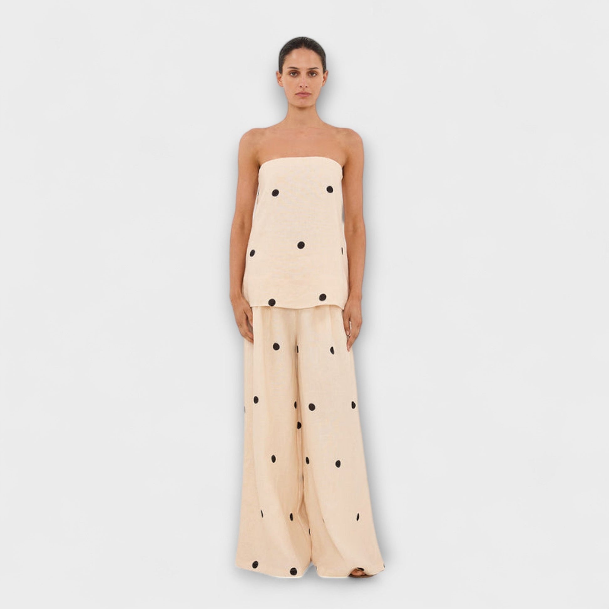 Georgia - Polka Dot Jumpsuit - Luna Hampton