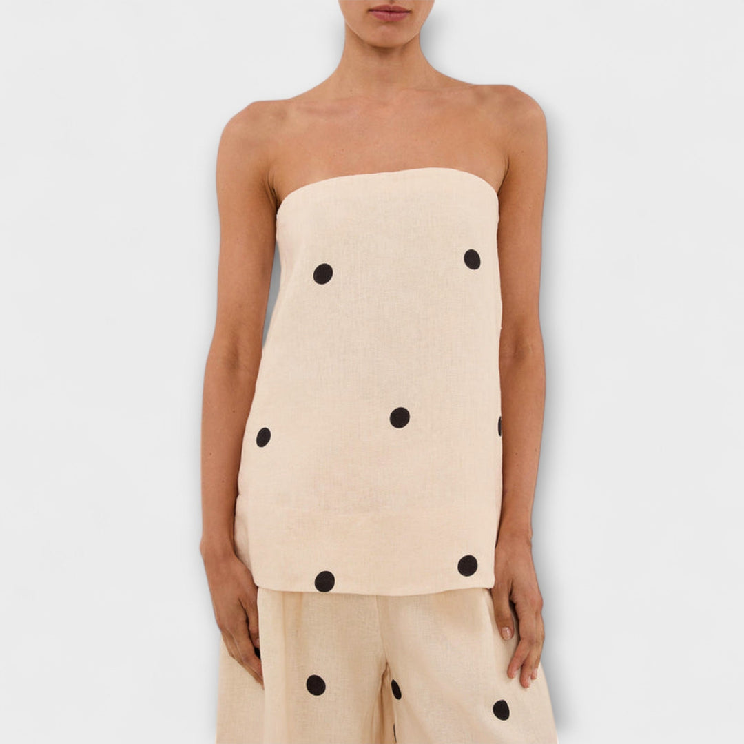 Georgia - Polka Dot Jumpsuit - Luna Hampton