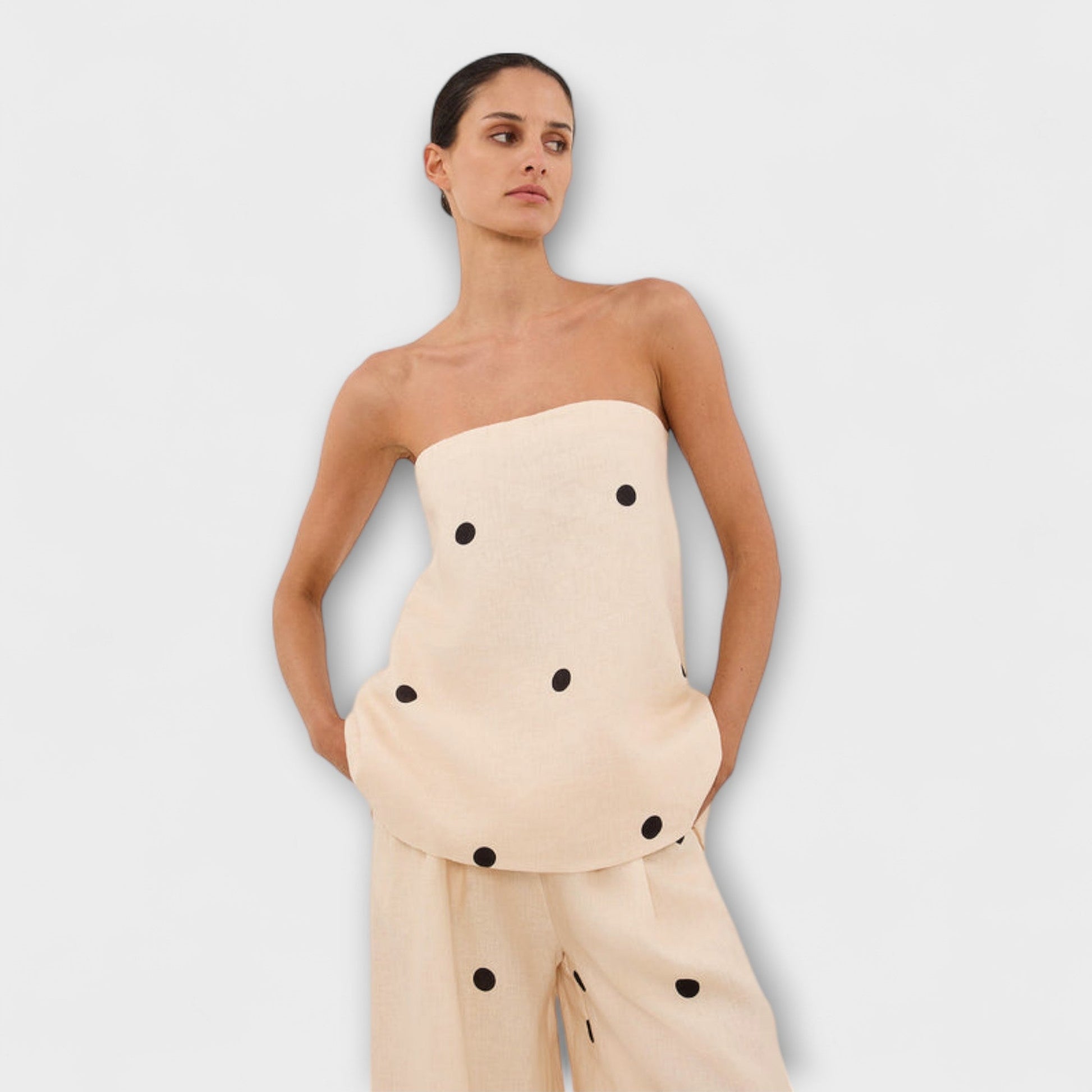 Georgia - Polka Dot Jumpsuit - Luna Hampton