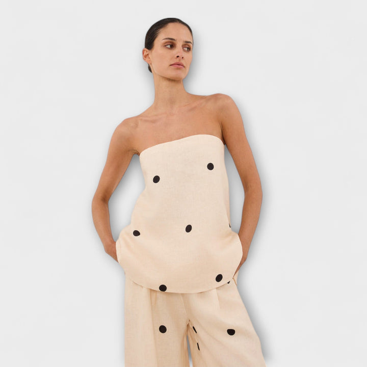 Georgia - Polka Dot Jumpsuit - Luna Hampton