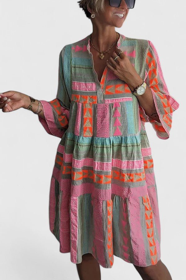 Gisara | Comfortable Boho Dress - Luna Hampton